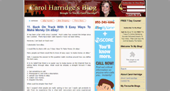 Desktop Screenshot of carolharridge.com